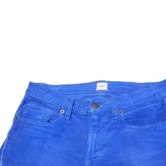 LANDS’ END Blue Corduroy Canvas Pin Straight Pant Size 28 - Picture 4 of 10